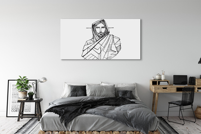 Obraz na plátne Ježiš výkres