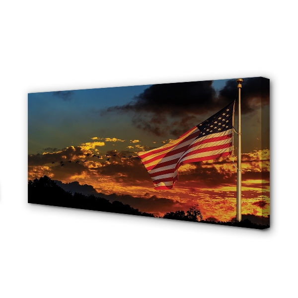 Obraz canvas vlajka USA