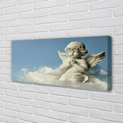 Obraz na plátne Anjel neba mraky