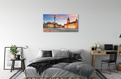 Obraz na plátne Sunrise Varšava Staré Mesto