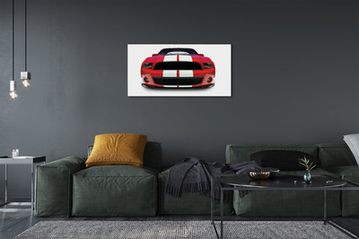 Obraz canvas Červené športové auto