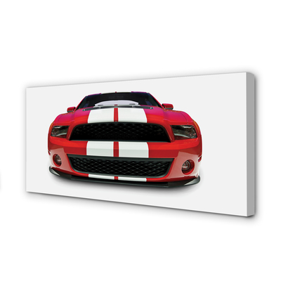 Obraz canvas Červené športové auto