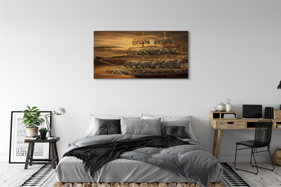 Obraz canvas morská loď mraky