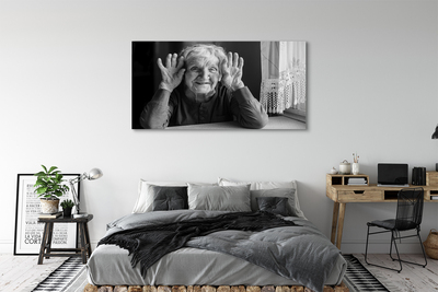 Obraz canvas staršia žena