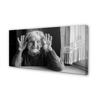 Obraz canvas staršia žena