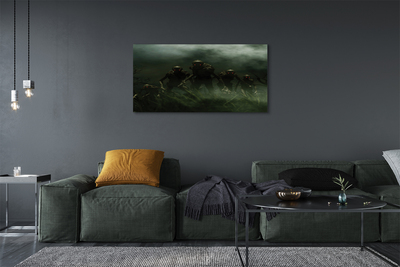 Obraz canvas zombie mraky