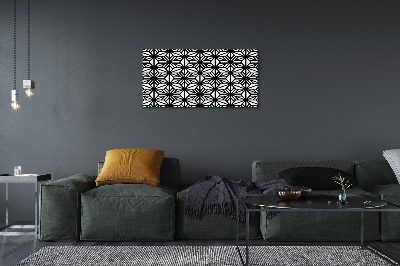Obraz canvas Kvetinový geometrický vzor