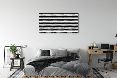 Obraz na plátne Nepravidelné pruhy zebra