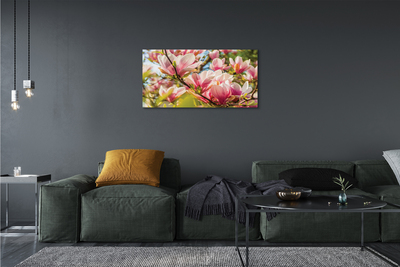 Obraz canvas ružová magnólia
