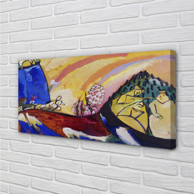 Obraz canvas Painting with Troika - Wassily Kandinsky