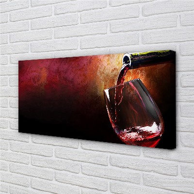 Obraz canvas červené víno