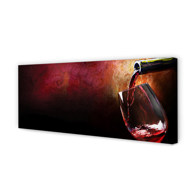 Obraz canvas červené víno