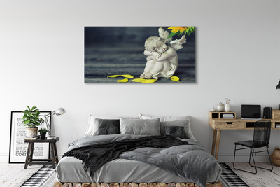 Obraz na plátne Spacie anjela slnečnica