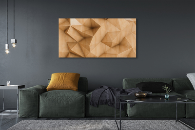 Obraz canvas Solid mozaika drevo