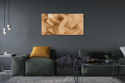 Obraz canvas Solid mozaika drevo