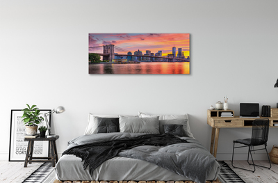 Obraz na plátne most sunrise
