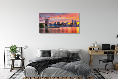 Obraz na plátne most sunrise
