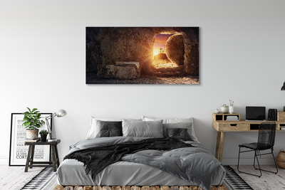 Obraz na plátne Cave krížia slnko