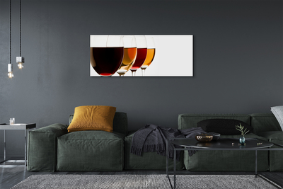 Obraz canvas poháre vína