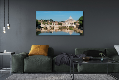 Obraz na plátne Rome River mosty