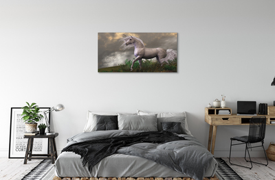 Obraz canvas Unicorn mraky