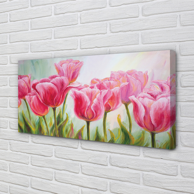 Obraz canvas tulipány obrázok