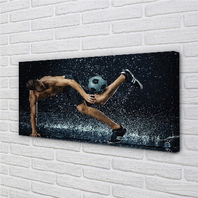 Obraz canvas Lopta Rain Man