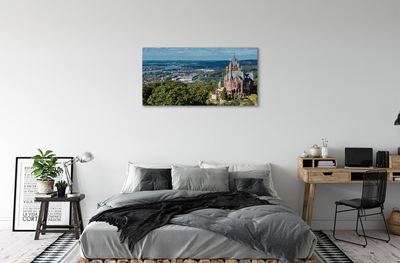Obraz na plátne Nemecko Panorama mestského hradu