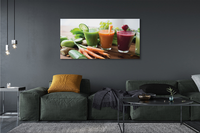 Obraz canvas zeleninové kokteily