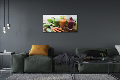 Obraz canvas zeleninové kokteily