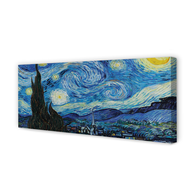 Obraz canvas Hviezdna noc - Vincent van Gogh