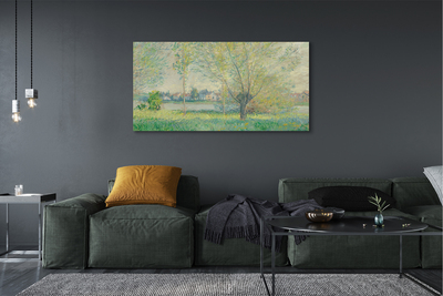 Obraz canvas Vŕby - Claude Monet