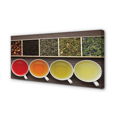 Obraz canvas čaju byliny
