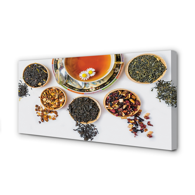 Obraz canvas Bylinkový čaj