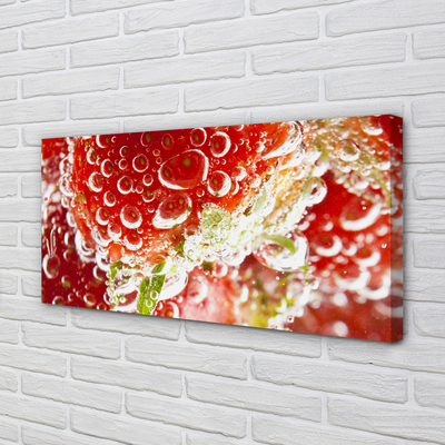 Obraz canvas mokré jahody