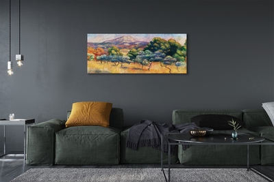 Obraz canvas Mount Saint Victoria - Pierre Auguste Renoir