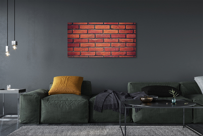 Obraz canvas Tehla kamenný múr
