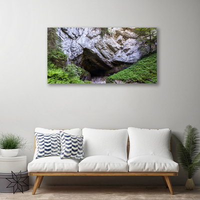 Obraz na plátne Hora jaskyňa príroda