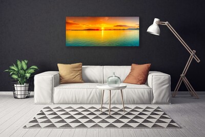 Obraz na plátne More slnko krajina