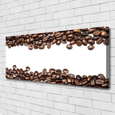 Obraz na plátne Káva zrnká kuchyňa