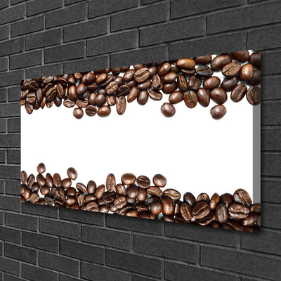 Obraz na plátne Káva zrnká kuchyňa