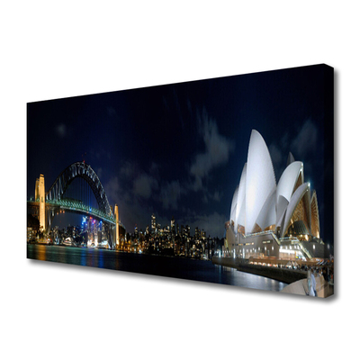 Obraz na plátne Sydney most architektúra