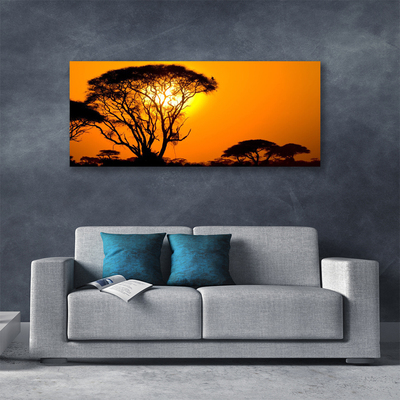 Obraz na plátne Strom slnko príroda