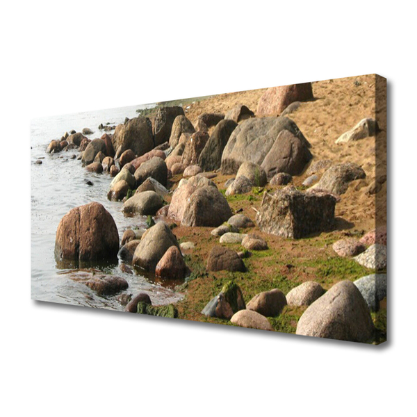 Obraz na plátne Kamene more príroda