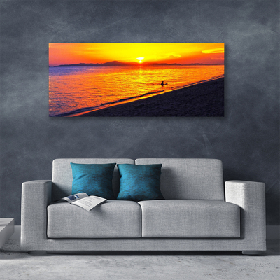 Obraz na plátne More slnko pláž krajina