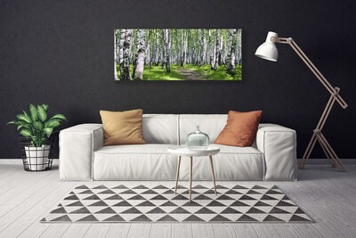 Obraz na plátne Les chodník príroda