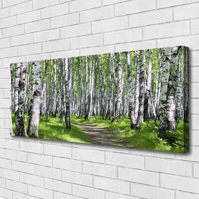 Obraz na plátne Les chodník príroda