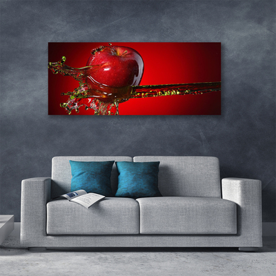 Obraz na plátne Jablko voda kuchyňa