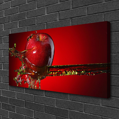 Obraz na plátne Jablko voda kuchyňa