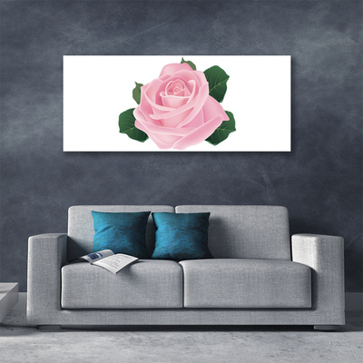 Obraz na plátne Ruže kvet rastlina